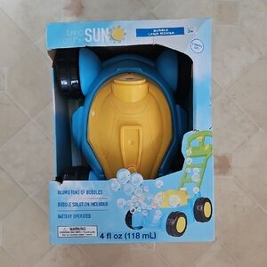 Bubble Lawn Mower - Blue and Yellow